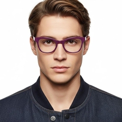 Gafas de acetato color morado mariposa #BS2012-0152