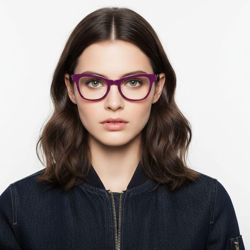 Butterfly Purple Acetate Glasses #BS2012-0152