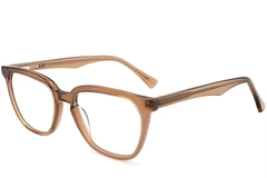 Oval Brown Acetate Glasses #BS2012-0156