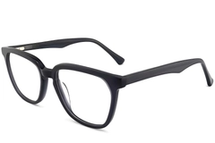 Oval Grey Acetate Glasses #BS2012-0157