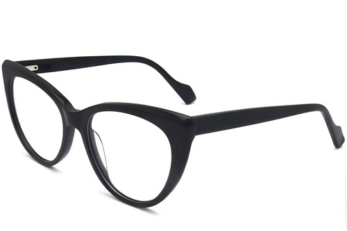 Gafas de acetato negras con forma de mariposa #BS2012-0167