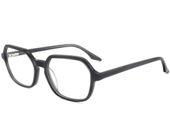Rectangular Grey Acetate Glasses #BS2012-0179