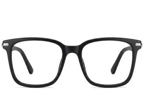 Lunettes papillon en acétate noir #BS2012-0181