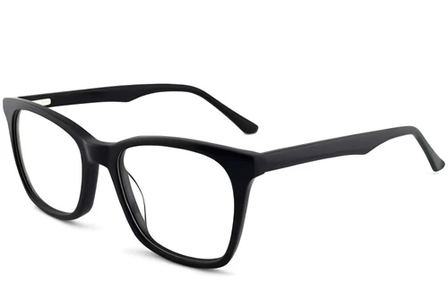 Lunettes papillon en acétate noir #BS2012-0181