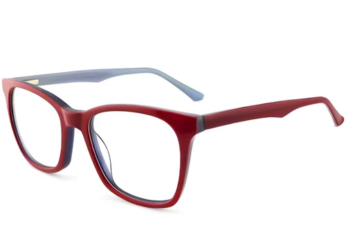 Butterfly Red Acetate Glasses #BS2012-0182