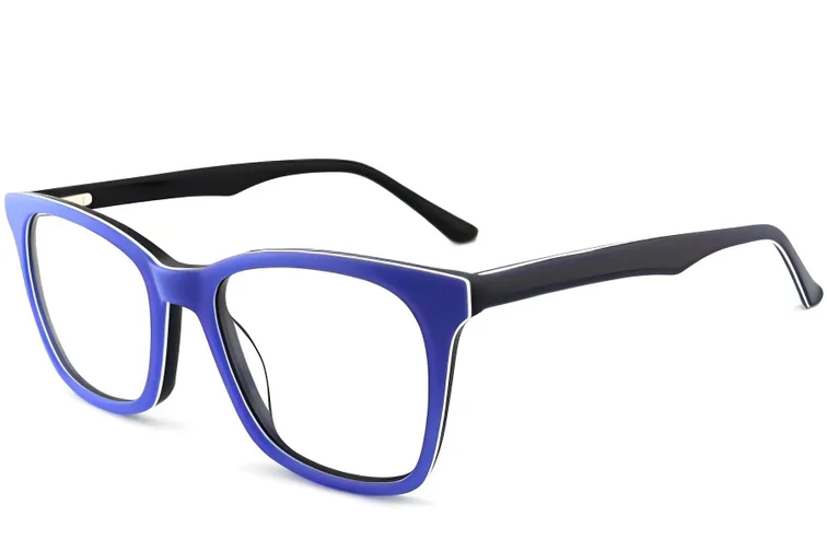 Gafas de acetato azul mariposa #BS2012-0185