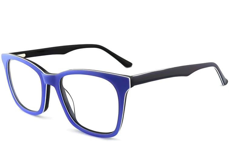 Butterfly Blue Acetate Glasses #BS2012-0185