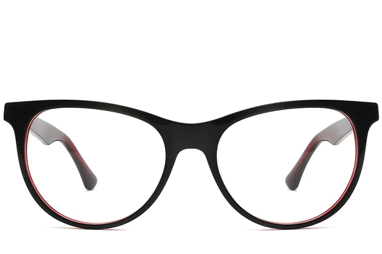 Butterfly Red Acetate Glasses #BS2012-0187