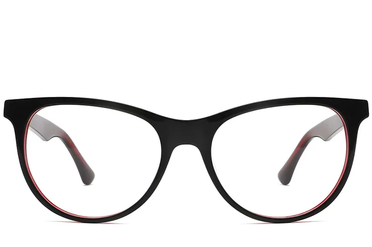 Gafas de acetato con forma de mariposa roja #BS2012-0187
