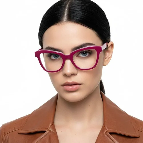 Lunettes papillon en acétate violet #BS2012-0198