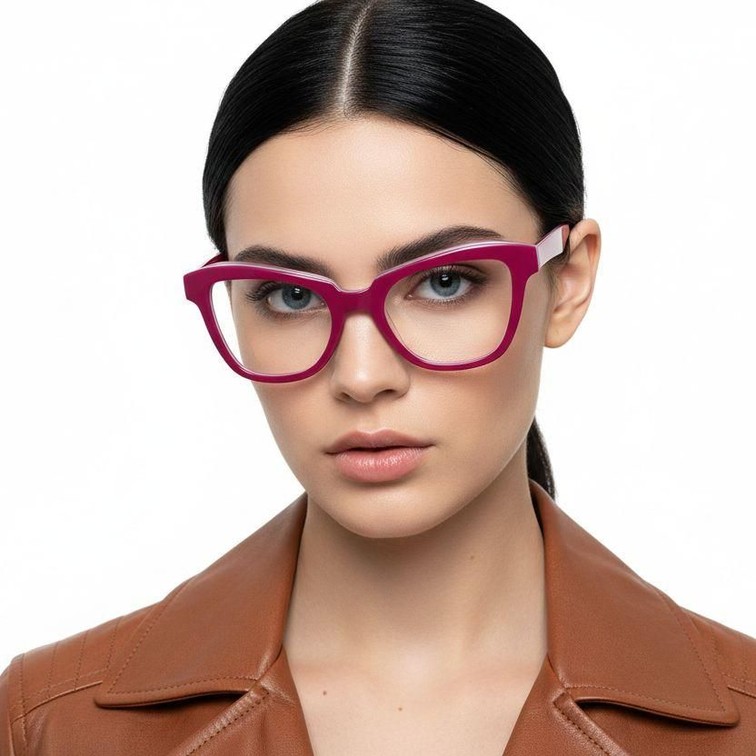 Butterfly Purple Acetate Glasses #BS2012-0198