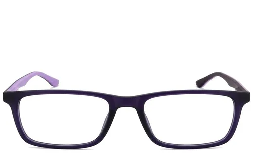 Lunettes rectangulaires en acétate violet #BS2012-0202