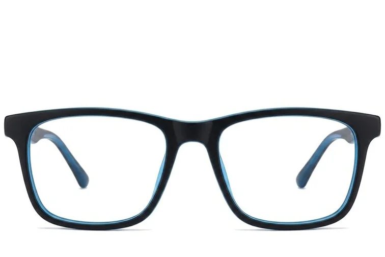 Gafas rectangulares de acetato gris #BS2012-0203