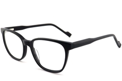 Oval Black Acetate Glasses #BS2012-0205