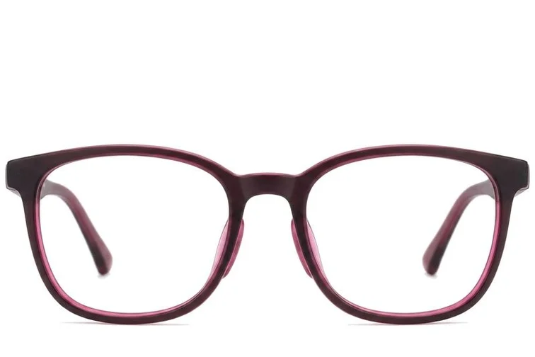 Oval Purple Acetate Glasses #BS2012-0208