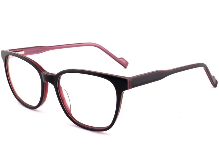 Oval Purple Acetate Glasses #BS2012-0208