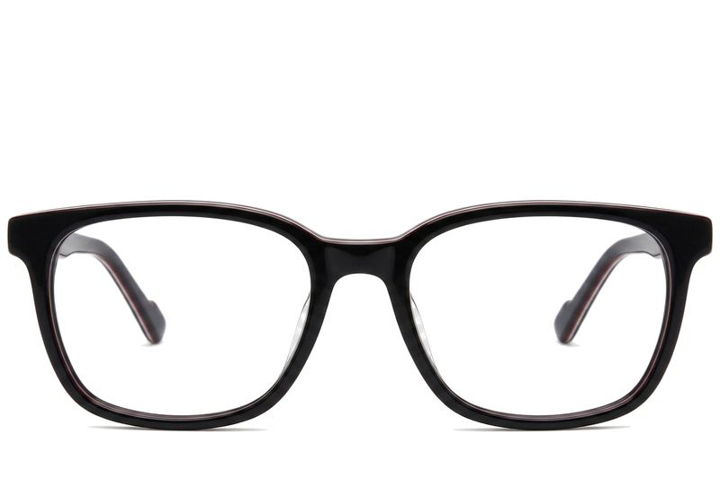 Oval White Acetate Glasses #BS2012-0209