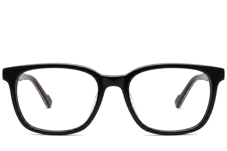 Oval White Acetate Glasses #BS2012-0209