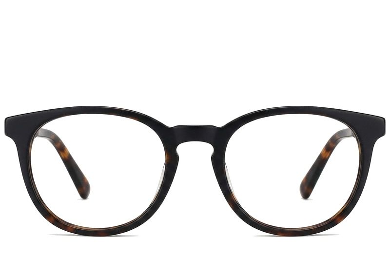 Round Tortoiseshell Acetate Glasses #BS2012-0222