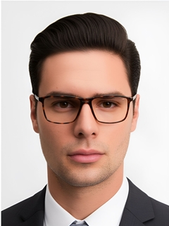 Rectangular Tortoiseshell Acetate Glasses #BS2012-0226