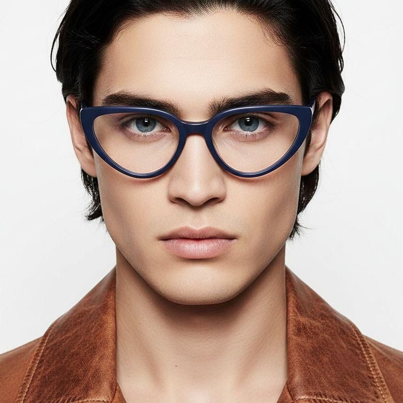Butterfly Blue Acetate Glasses #BS2012-0237