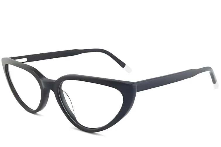 Lunettes papillon en acétate noir #BS2012-0238