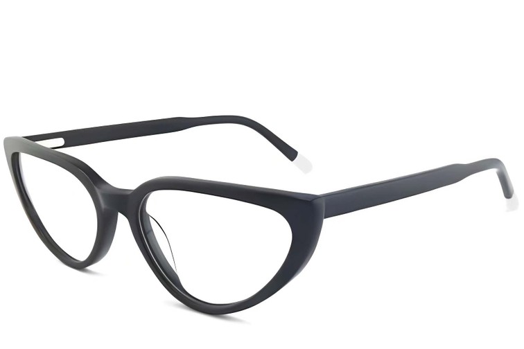 Gafas de acetato negras con forma de mariposa #BS2012-0238