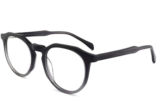 Irregular Grey Acetate Glasses #BS2012-0241