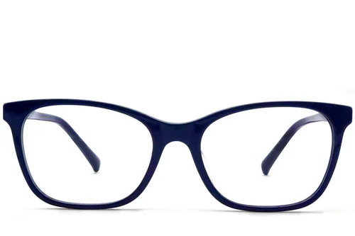 Lunettes rectangulaires en acétate violet #BS2012-0258