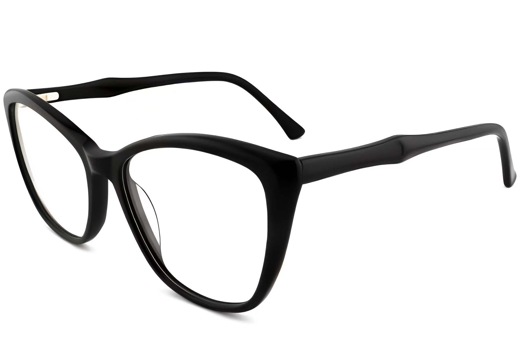 Butterfly Black Acetate Glasses #BS2012-0260