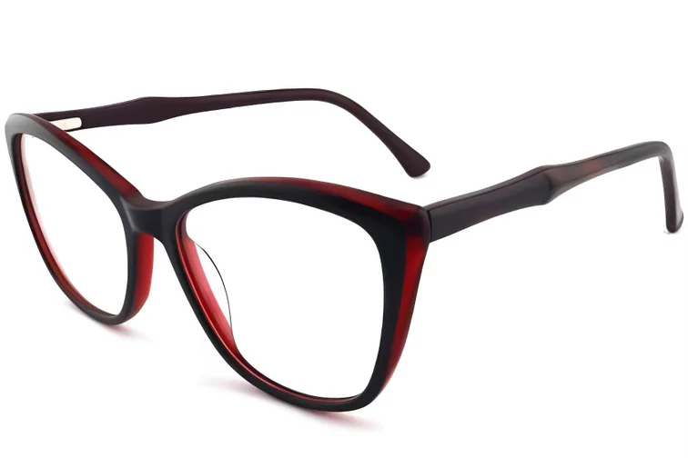 Gafas de acetato con forma de mariposa roja #BS2012-0262