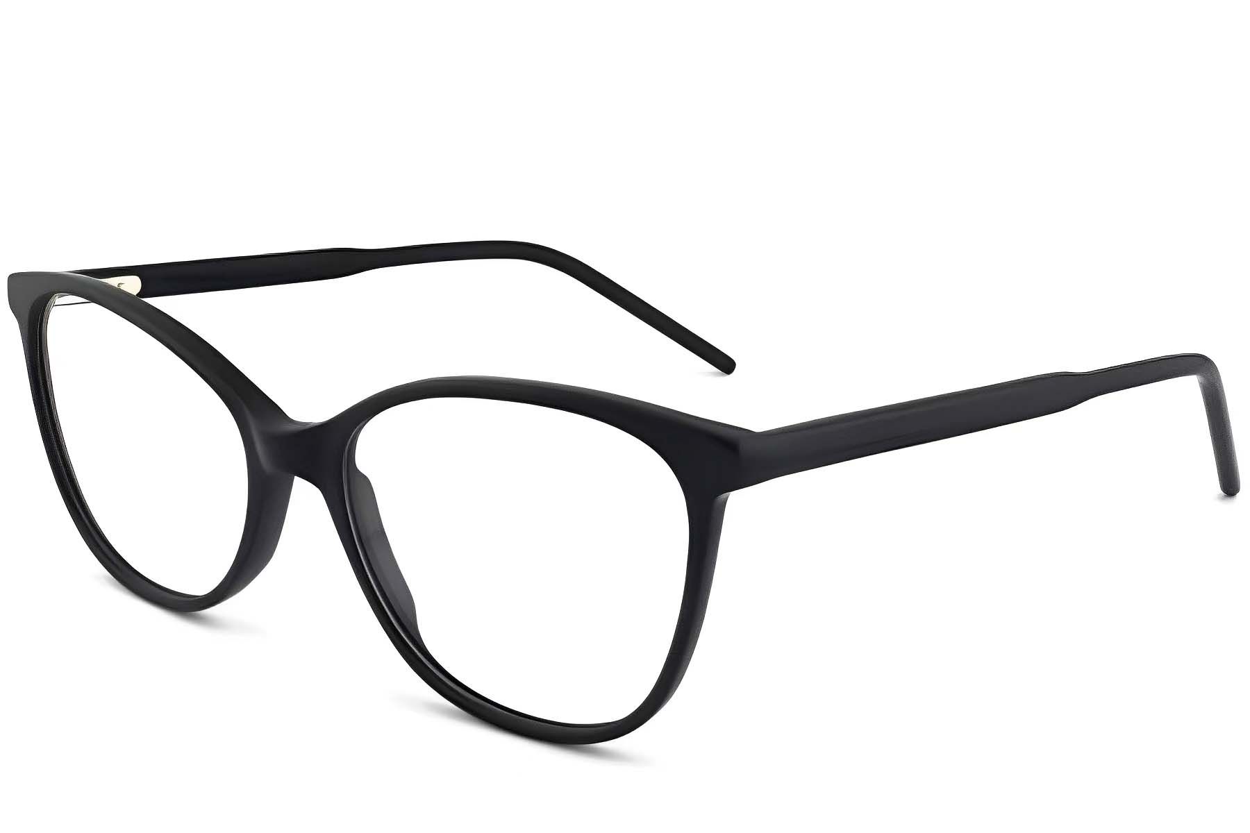 Butterfly Black Acetate Glasses #BS2012-0264