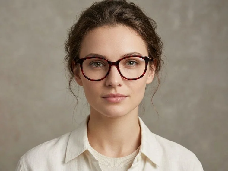 Lunettes papillon en acétate écaille de tortue #BS2012-0265