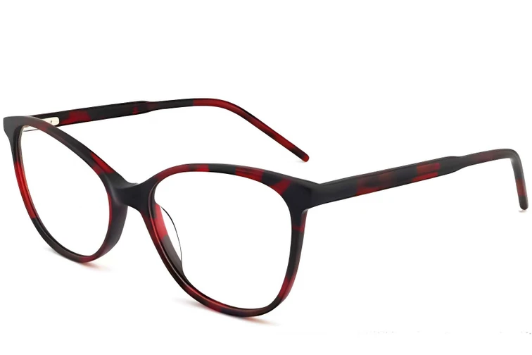 Gafas de acetato con forma de mariposa y carey #BS2012-0265