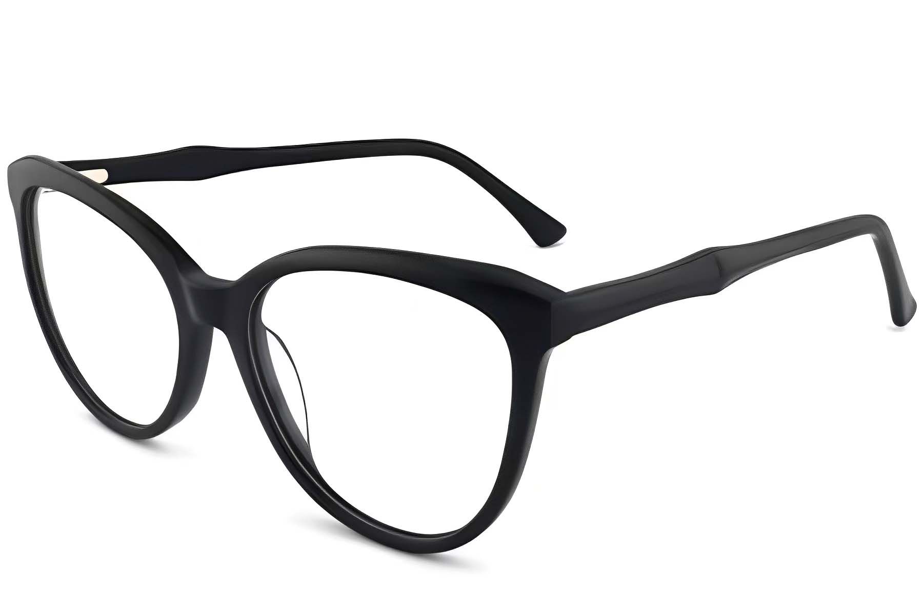 Butterfly Black Acetate Glasses #BS2012-0268