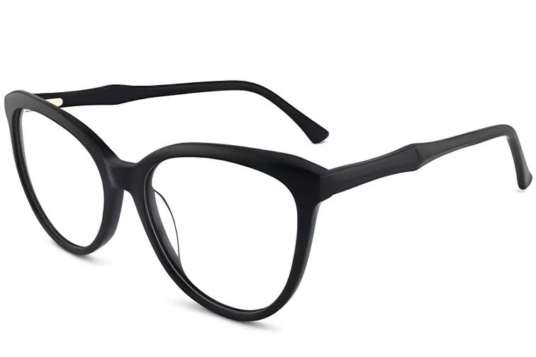 Lunettes papillon en acétate noir #BS2012-0268