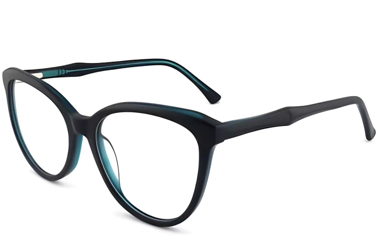 Gafas de acetato verde mariposa #BS2012-0269
