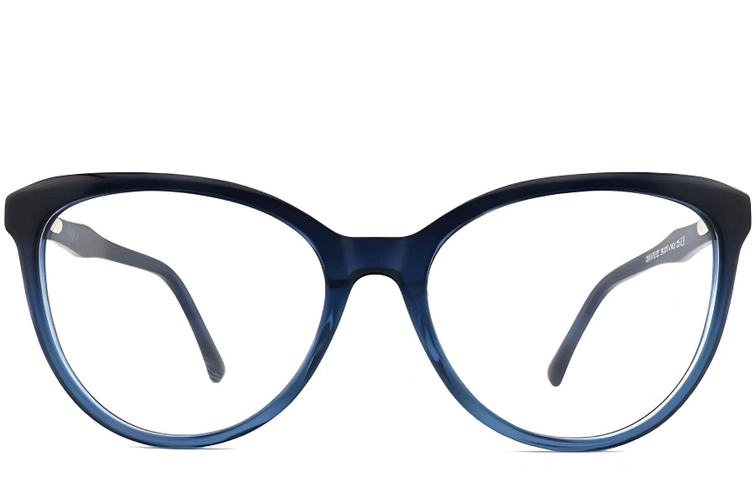 Gafas de acetato azul mariposa #BS2012-0271