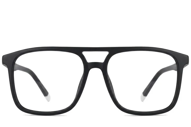 Aviator Zwarte Acetaat Bril #BS2012-0275