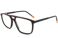 Aviator Brown Acetate Glasses #BS2012-0276