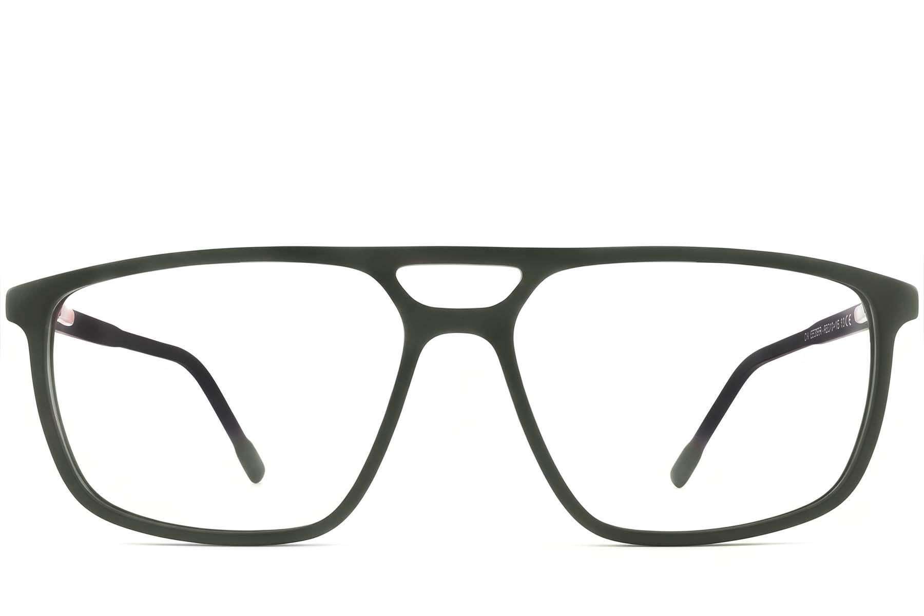 Gafas de acetato verde aviador #BS2012-0278