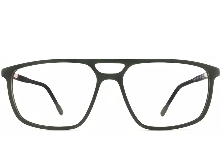 Gafas de acetato verde aviador #BS2012-0278