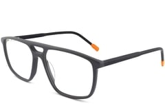 Aviator Grey Acetate Glasses #BS2012-0279