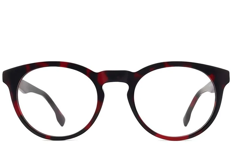 Round Tortoiseshell Acetate Glasses #BS2012-0297