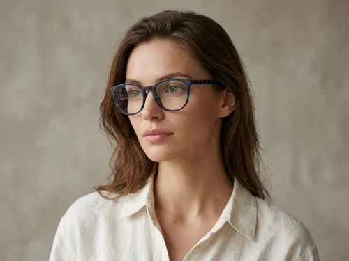 Lunettes ovales en acétate écaille de tortue #BS2012-0302