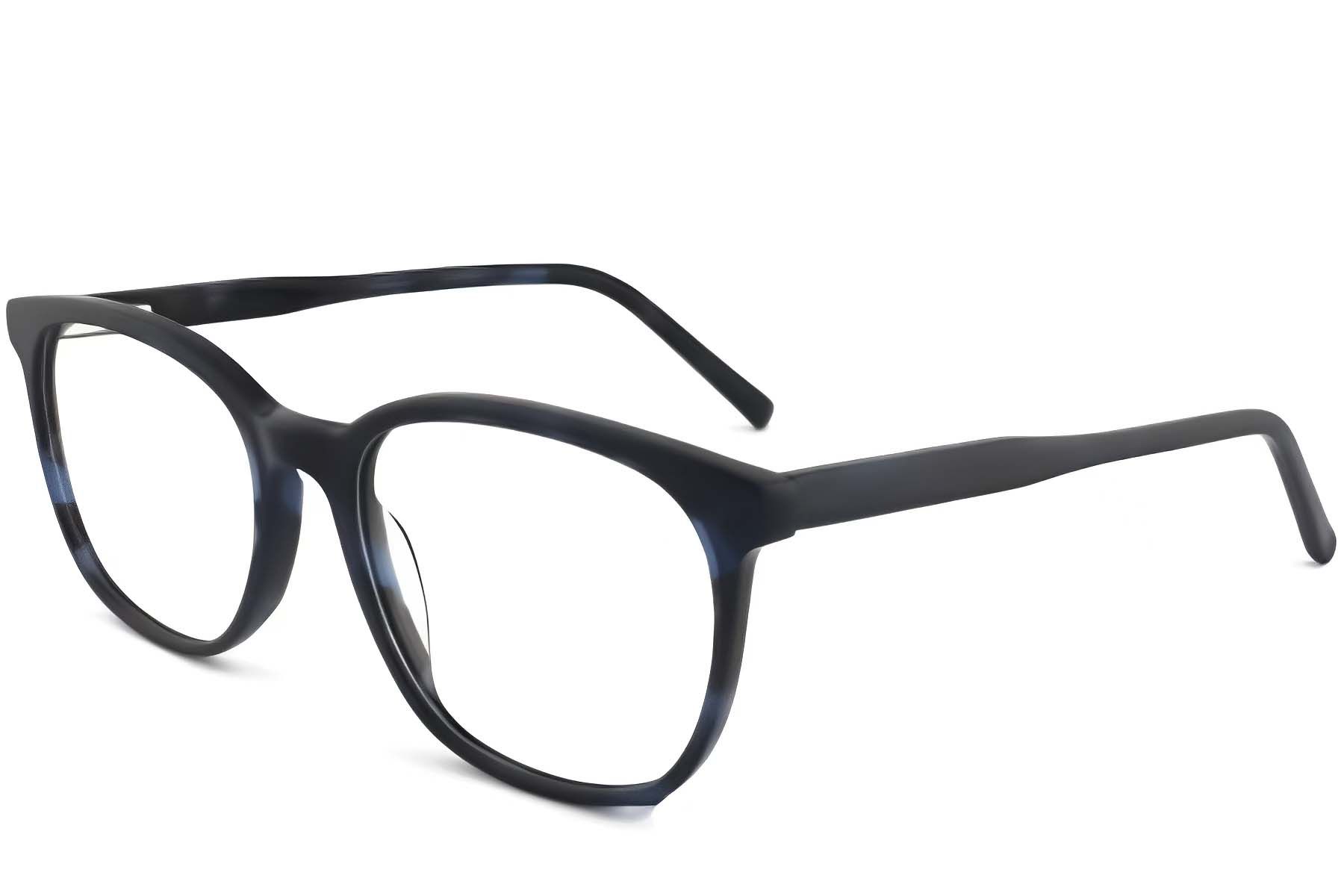 Oval Tortoiseshell Acetate Glasses #BS2012-0302