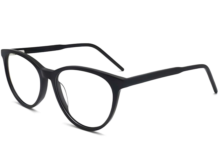 Butterfly Black Acetate Glasses #BS2012-0305