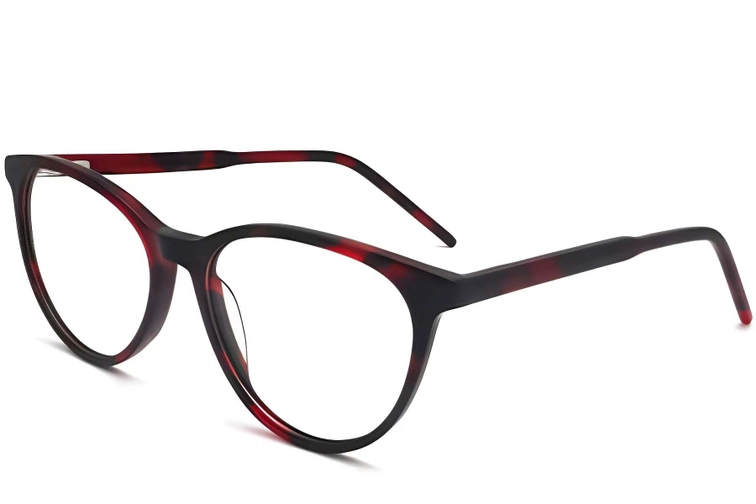 Gafas de acetato con forma de mariposa y carey #BS2012-0306