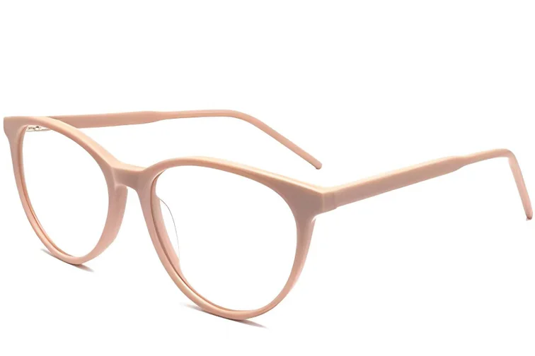 Lunettes papillon en acétate jaune #BS2012-0309