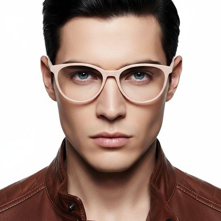 Lunettes papillon en acétate jaune #BS2012-0309
